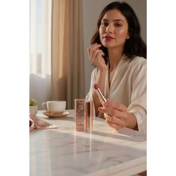 LANCOME L'ABSOLU Shine Lip Balm Lipstick 301 OH MY SMILE! BNIB (red) - Picture 1 of 3